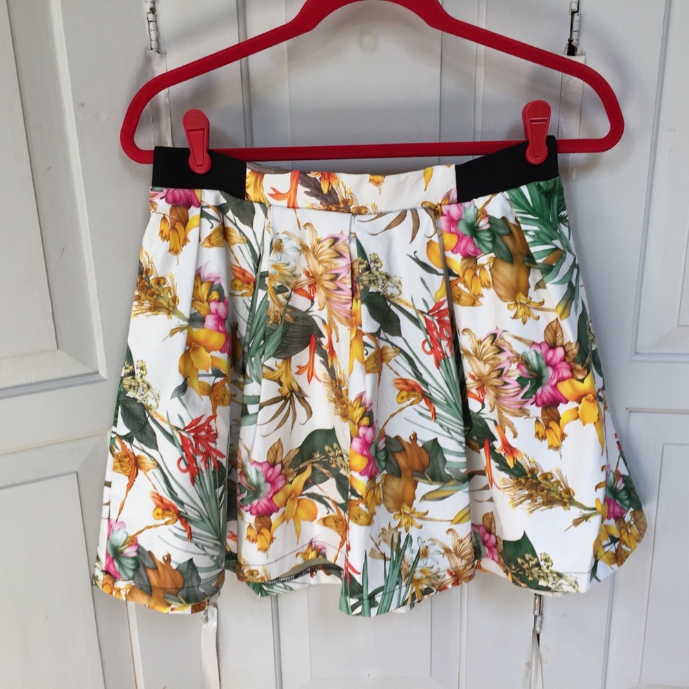 Cool Attitude Floral Skirt